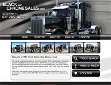 Tablet Screenshot of blackandchromesales.com